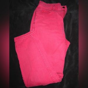 Pink jeans! (LEE brand.)